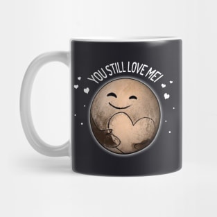 Pluto Heart Nasa Space Gift Planet Valentines Day Gift For Her Clothing For Men Women Kids Cute Kawaii Tee Nerd Daughter Mug